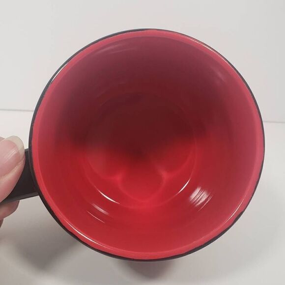 I Heart SF Coffee Tea Mug Cup 12 oz. Black Red‎ - Picture 7 of 8